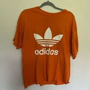 Orange Adidas T-shirt